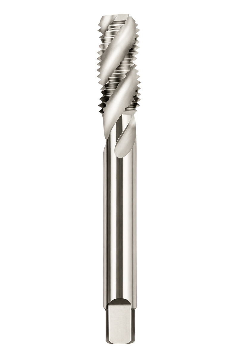 Silver product appearance of metric spiral flute tap