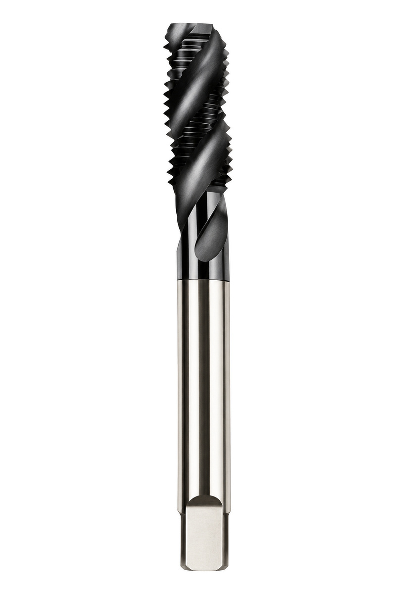 Dark product appearance of metric spiral flute tap