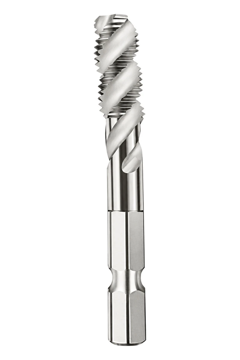 Macho helicoidal HSS con hexágono de 1/4 pulgada — vista del producto 1