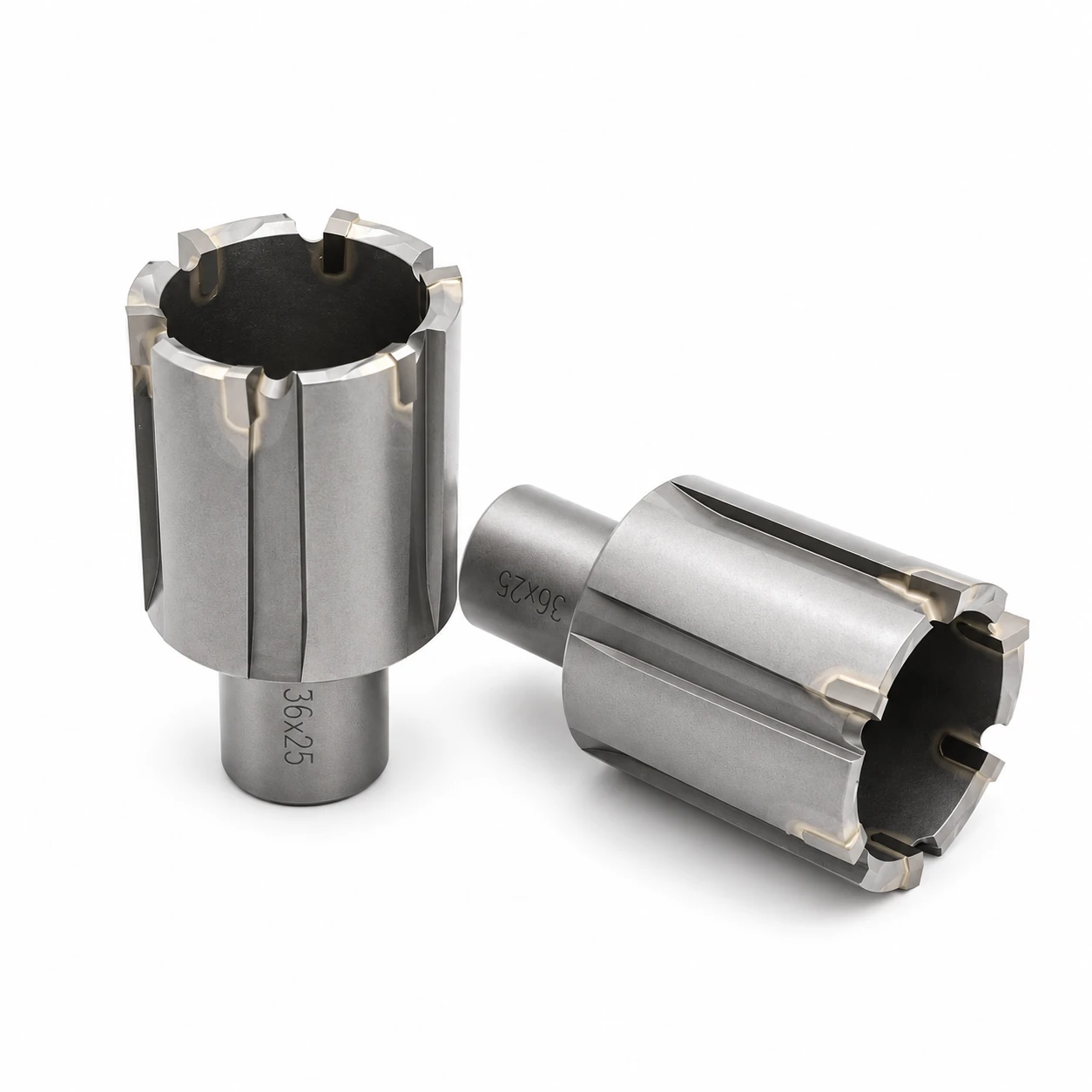 Rail twist drilling tools for checking working length and connection